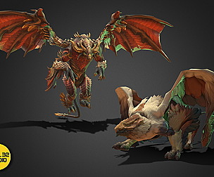 Fantasy Creature - Combat Griffon