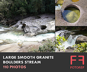 110 photos of Large Smooth Granite Boulders Stream