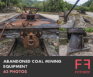 63 photos of Abandoned Coal Mining Equipment