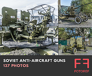 137 photos of Soviet Anti-Aircraft Guns