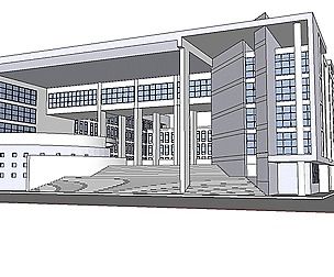 Office-Teaching Building-Canteen 03
