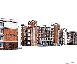 Office-Teaching Building-Canteen 04
