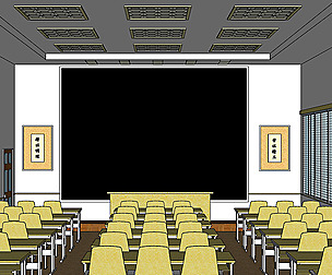 Office-Teaching Building-Canteen 05