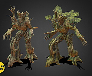 Fantasy Creature - Combat TreeMan