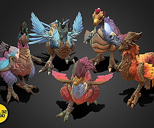 Fantasy Creature - Peacock
