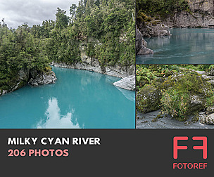 206 photos of Milky Cyan River