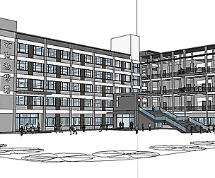 Office-Teaching Building-Canteen 20