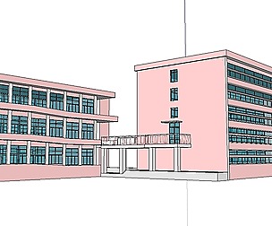 Office-Teaching Building-Canteen 23