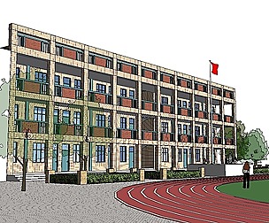 Office-Teaching Building-Canteen 24