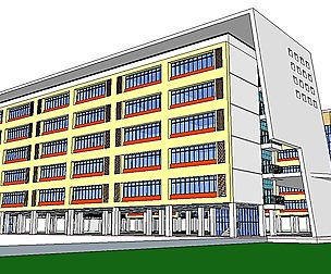 Office-Teaching Building-Canteen 43
