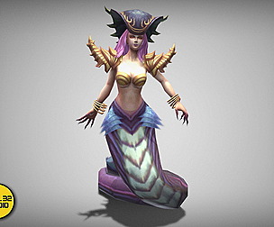 Dungeon Fantasy Monster - Queen Naga