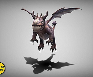 Dungeon Fantasy Monster - Zombie Little Dragon