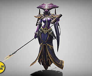 Dungeon Fantasy Monster - Necromancer Woman