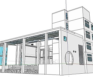 Office-Teaching Building-Canteen 47