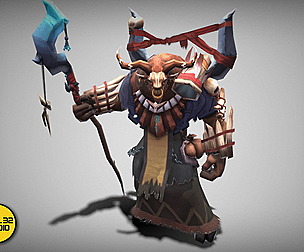 Dungeon Fantasy Monster - Bull Sorcerer