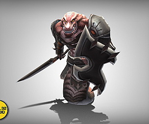 Dungeon Fantasy Monster - Serpent Warrior 2