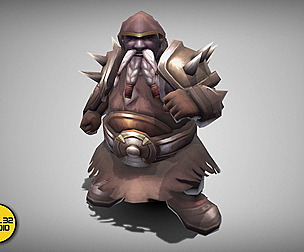 Dungeon Fantasy Monster - Upright Dwarf