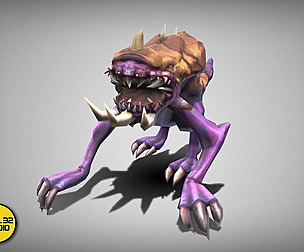 Dungeon Fantasy Monster - Twisted Mutant Lizard