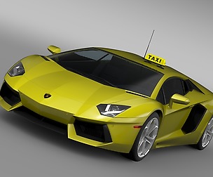 Lamborghini Aventador Taxi 2016