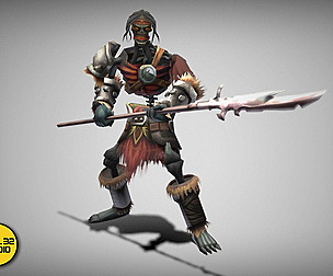 Dungeon Fantasy Monster - Skeleton Monk