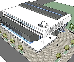 Office-Teaching Building-Canteen 61