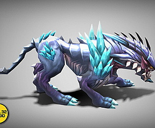 Dungeon Fantasy Monster - Armor Wolf