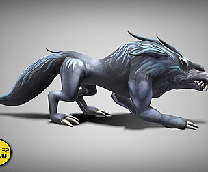 Dungeon Fantasy Monster - Little Wolf