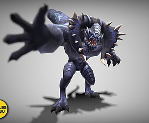 Dungeon Fantasy Monster - Hell Warrior