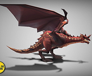 Dungeon Fantasy Monster - Red Dragon Dungeon Fantasy Monster - Red Dragon