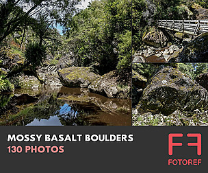 130 photos of Mossy Basalt Boulders
