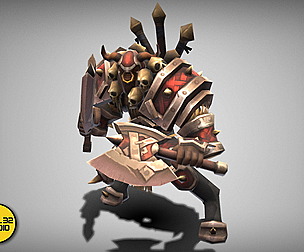 Dungeon Fantasy Monster - Axe Berserkers