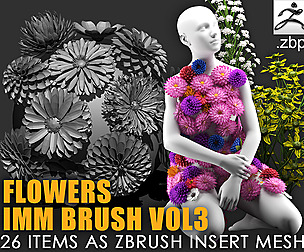 Flowers IMM brush vol 3