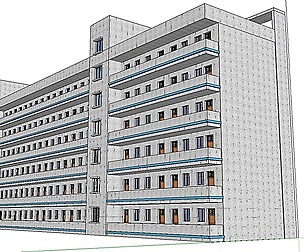 Office-Teaching Building-Canteen 70