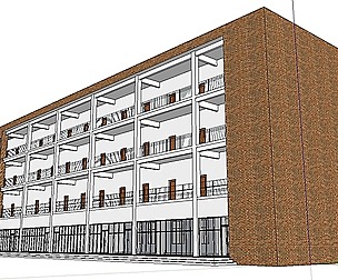 Office-Teaching Building-Canteen 72