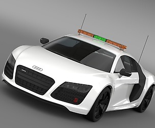Audi R8 V10plus Safety Car