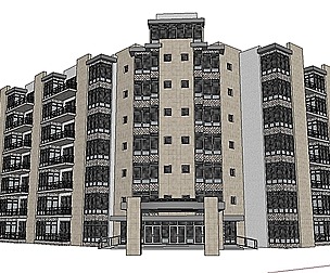 Office-Teaching Building-Canteen 80