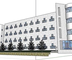 Office-Teaching Building-Canteen 81