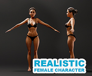 Realistic Female Character - Jongfu
