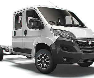 Vauxhall Movano Chassis  Crew Cab 4035 WB 2022