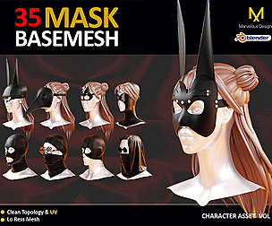 35 MASK BASEMESH