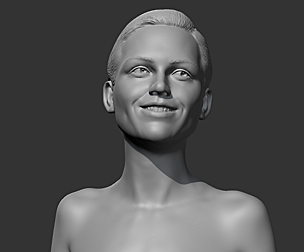 kirsten dunst 3D print model