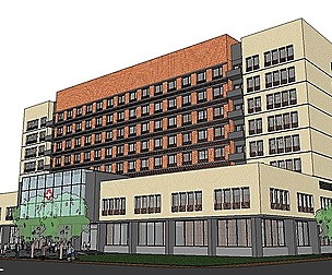 Sketchup City social Building-Hospital -013
