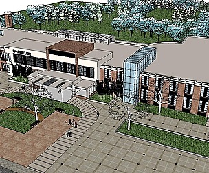 Sketchup City social Building-Hospital -027