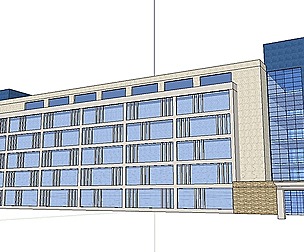 Sketchup City social Building-Hospital -042