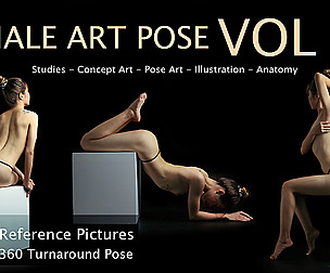 Female Art Pose - Vol 01 - Reference Pictures