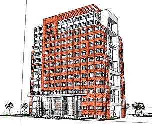 Sketchup City social Building-Hospital -061