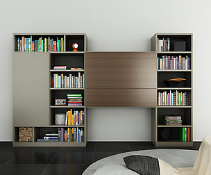 Molteni 505 8 with books - N.06 in M4D Vol.12