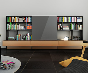 B&B bookcase 1 with books - N.01 in M4D Vol.8