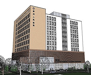 Sketchup City social Building-Hospital -095