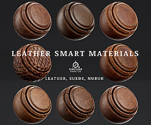 Leather Smart Materials for Substance painter